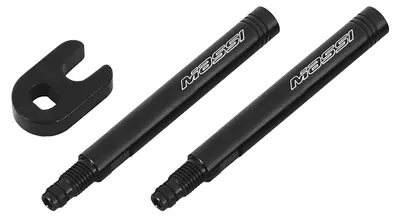 Produktbild von Massi CNC Ventilverlängerung, 30 mm, Erwachsene, Unisex, Schwarz, 60 mm