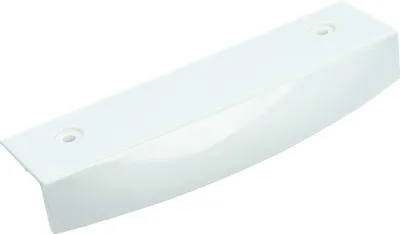 Produktbild von vhbw Türgriff kompatibel mit Bosch/Siemens KTL14420CH/02, KTL14440/01, KTL14440/02, KTL14420CH/01 Kühlschrank - 14,2 x 4,1 x 2,2 cm Kunststoff Weiß
