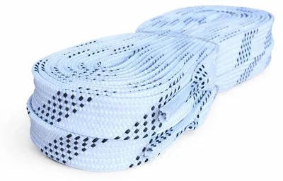 schlittschuh eishockey schnuersenkel weiss
