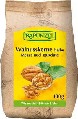 Produktbild von Rapunzel Walnusskerne-Hälften 100g