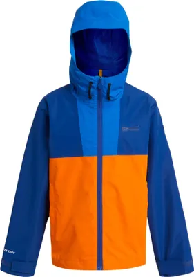 Produktbild von Regatta - "Hanleigh" bunda, nepremokavá pre deti RG10082 (158) (tmavomodrá/kráľovská modrá/persimónová)
