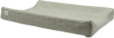 Produktbild von Jollein Grain Knit Wickelunterlagenbezug - Olivgrün