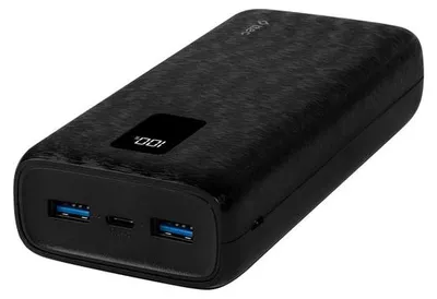 Obrázok produktu pre Ttec PowerSlim Trio, 20000 mAh, Power Delivery, Quick Charge, 22,5 W, Čierna