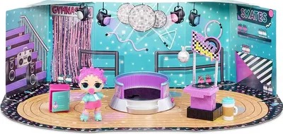 Produktbild von L.O.L. Surprise! Furniture - Roller Rink with Roller Sk8er, Modepuppe, Weiblich, 4 Jahr(e), Mädchen, Mehrfarbig