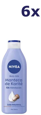 Produktbild von 6x Nivea Bodymilk – Shea Butter 400 ml