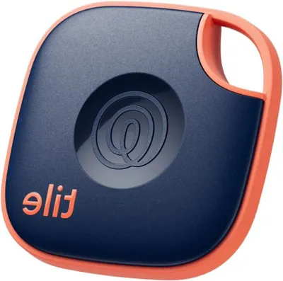 Immagine prodotto di Localizzatore Bluetooth - Trova chiavi - Ritrova oggetti smarriti - Messaggio SOS - 3,78 cm - Blu intenso