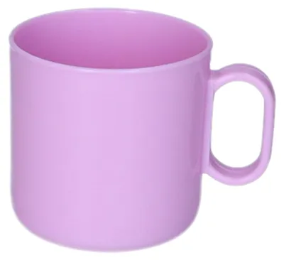 Produktbild von Plasticforte unzerbrechlich Trinkbecher - Kunststoff - 320 ml - violett - Kinder - Camping
