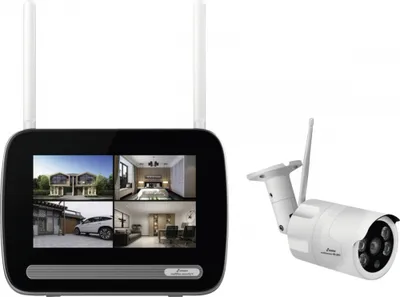 Produktbild von Stabo multifon security V 51136 Funk-Funk-Überwachungs-Set mit 1 Kamera 2304 x 1296 Pixel 2.4 GHz  (51136)
