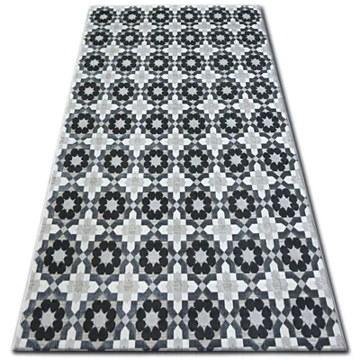 Imagen del producto de Alfombra LISBOA 27206/356 Flores  gris 160x230 cm