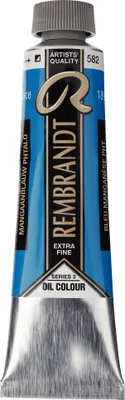Produktbild von Rembrandt Ölfarbe Tube 40 ml Manganblau Phthalo 582