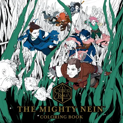 Produktbild von Critical Role: The Mighty Nein Coloring Book