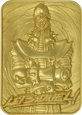 Obrázek produktu pro Yu-Gi-Oh! Metal Bar Jinzo Limited Edition (pozlacená)