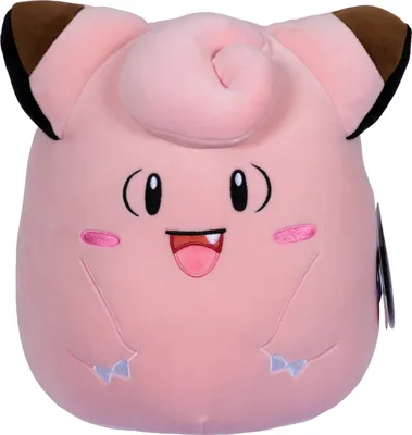 Produktbild von Jazwares SQPK00036 - Pokémon x Squishmallows Piepi - 25 cm (10")