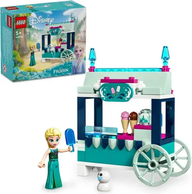 Obrázek produktu pro Lego Disney 43234 Vozík s ledovými pochoutkami, Elsa a Sněhulák, 82 dílků