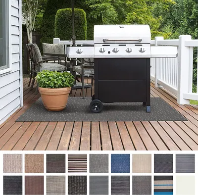 Obrázek produktu pro Ochranná rohož na grilování Siena BBQ Grilovací rohož na grilování Koberec na grilování Rohož na grilování Nehořlavá 90x120 cm