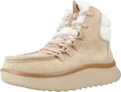 Image de Hey Dude Wendy Peak Apres Suede C Couleur Brun Clair