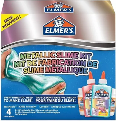 Image de Elmers Metallic DIY-Slime Kit