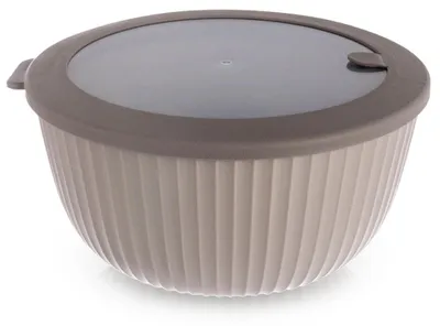 Produktbild von Küchenschüssel mit Deckel, 4 l, BPA-frei, mikrowellengeeignet