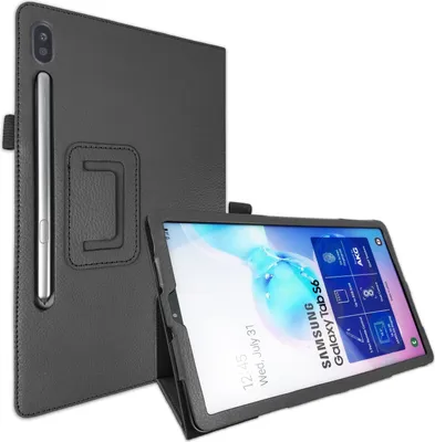 Produktbild von Hülle für Samsung Galaxy Tab S6 SM-T860 10.5 Zoll Smart Cover Etui mit Standfunktion Schwarz