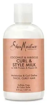 Produktbild von Shea Moisture SheaMoisture Coconut & Hibiscus Curl & Style Hair Styling Milk 254ml