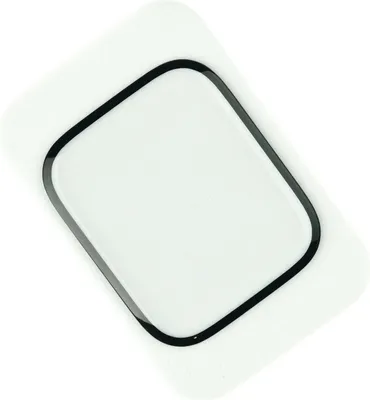 Produktbild von Displayglas Ersatz Scheibe Front für Apple Watch 7 8 9 schwarz - 45 mm