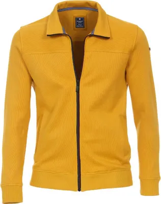 Produktbild von REDMOND Übergrößen Sweatjacke Gelb 4XL