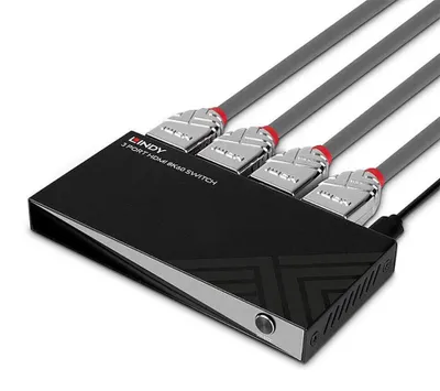 Zdjęcie produktu dla Lindy 38369, HDMI, Micro-USB, Czarny, 4320p, 48 Gbit/s, 7680 x 4320 px