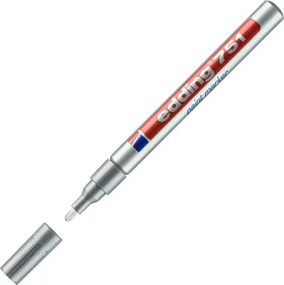Obrázek produktu pro Popisovač EDDING 751 stříbrný (1 kus)