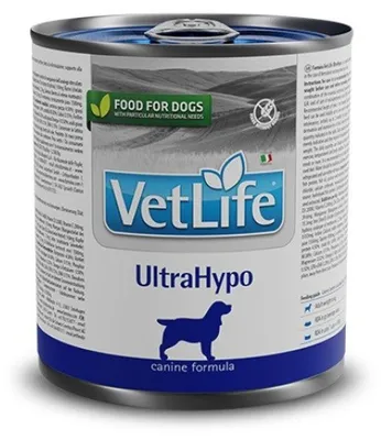 Zdjęcie produktu dla Mokra karma dla psa FARMINA VET LIFE NATURAL DIET ULTRAHYPO 300g