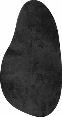 Image de vidaXL Tapis HUARTE Noir 100 x 200 cm Polyester