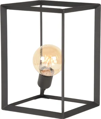 Produktbild von LABEL51 - Tischleuchte Tetto 20x22x31cm - Schwarz - Metall