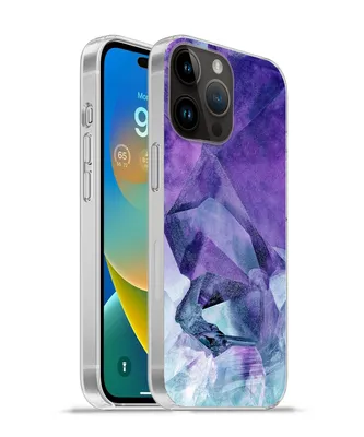 Produktbild von MuchoWow® Handyhülle Schutzhülle Hülle für Apple iPhone 14 Pro - Softcase Mineralien - Naturstein - Kristalle Silikon Softcase Handy Hülle - Umschlag