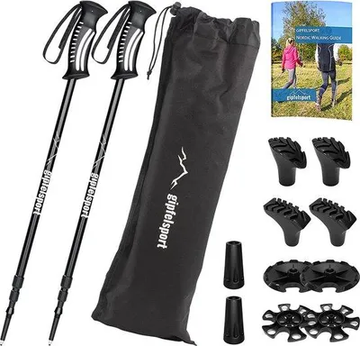 Immagine prodotto di Bastoncini pieghevoli da nordic walking per anziani