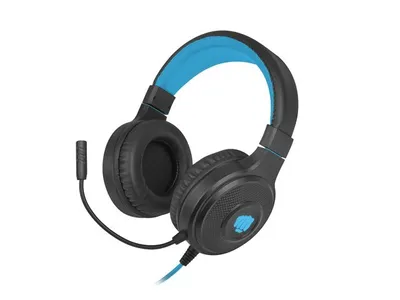 Image de Casque avec microphone Fury Warhawk Noir Bleu
