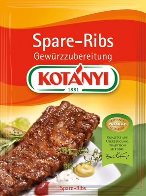 Produktbild von Kotanyi Spare-Ribs Gewürz Brief 40 g