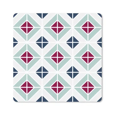 Produktbild von MuchoWow® Mauspad Mousepad Muster - Fliese - Abstrakt 20x20 cm - Mousepads - Maus Mat - Pad - Mausunterlage - Desk Mat - Bureauartikeln