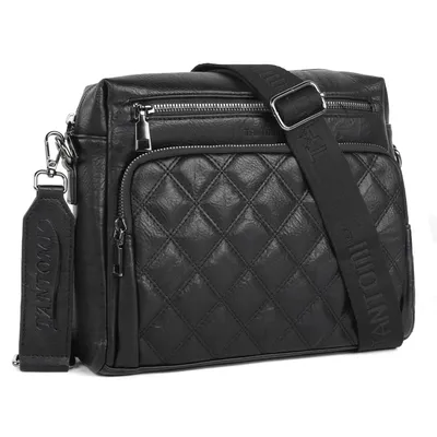 Produktbild von Umhängetasche Damen mittelgroß, Crossbody Bag Damen, Mit 6 RFID- Kartenfächern, handtaschen mit Verstellbar Abnehmbar Breiter Gurt