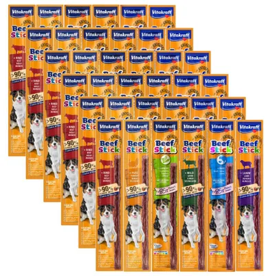Zdjęcie produktu dla VITAKRAFT BEEF STICK mix smaków 36x12g