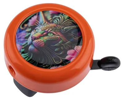 Image de REICH Sonnette "Colour Cat" emballage self-service, orange