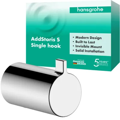 Image de hansgrohe AddStoris S crochet porte-serviette, 41762000