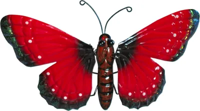 Produktbild von Schmetterling Metall Wandbild Wanddeko Deko Wand Hänger Tier Figur Skulptur
