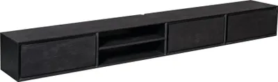 Produktbild von Starfurn – Schwebender TV-Schrank Ambiance Schwarz | 240 cm