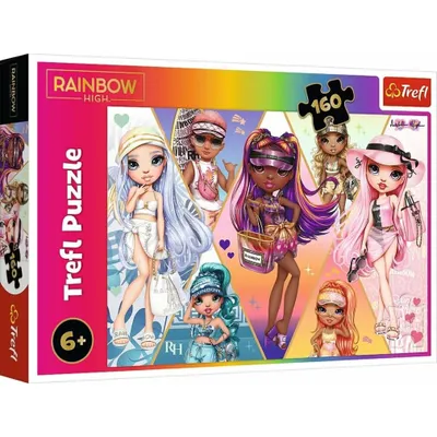Obrázok produktu pre Trefl TREFL RAINBOW HIGH puzzle 160 pcs