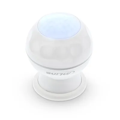 Produktbild von InLine SmartHome Bewegungsmelder, Zimmerdecke, 802.11b, 802.11g, Wi-Fi 4 (802.11n), 2,4 GHz, Weiß, WPA, WPA2, Acrylnitril-Butadien-Styrol (ABS), Polycarbonat (PC)