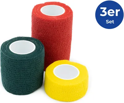 Produktbild von Selbsthaftendes Baumwolltape, 3er-Set