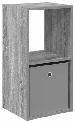 Imagen del producto de Mesita de Noche Sonoma gris 35 x 32 x 68,5 cm