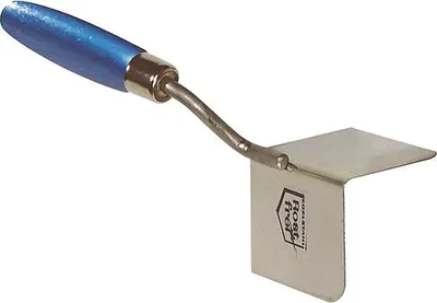 Image de Truelle de maçon EdelStahl 80x60x60 mm, d'angle, Inox, acier inoxydable