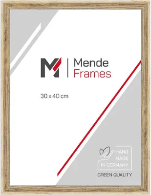Produktbild von MendeFrames Holzrahmen H790 Strandhaus 20x25 cm natur Normalglas