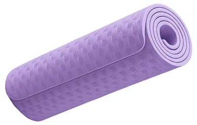 Produktbild von Verk 14662 Fitness-Übungsmatte Yoga Mat 180 x 60 x 1 cm, violett