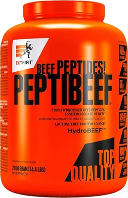 Obrázok produktu pre Extrifit Peptibeef 2000 g dvojit okolda / Hovdzie proteny / Chutn hydrolyzovan hovdz proten obohaten o trviace enzmy bromelan a papan